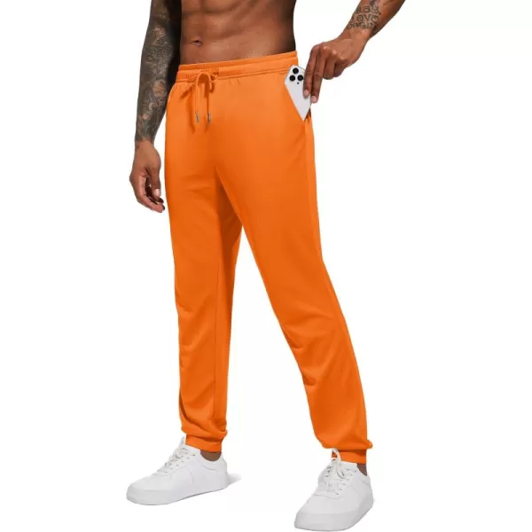 TACVASEN Men's Sweatpants Joggers Workout Athletic Lightweight Elastic Waist Outdoor Pants Tapered Running with Pockets