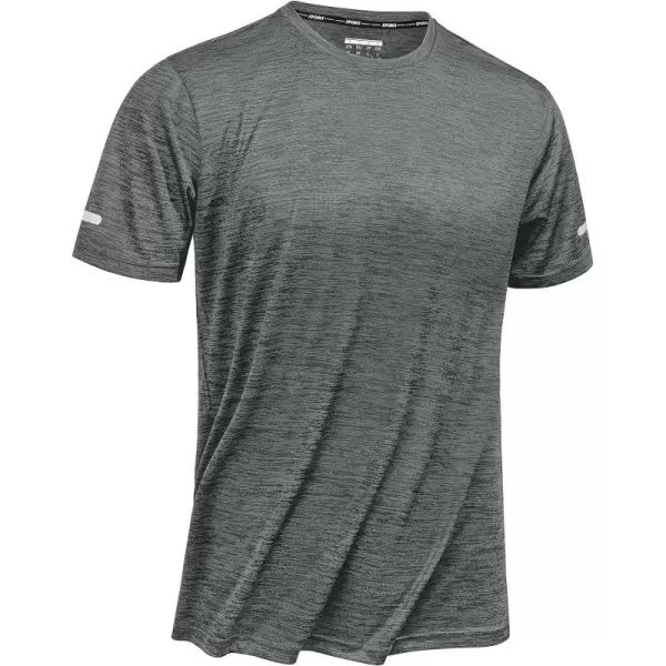 TACVASEN Mens Workout Shirts Short Sleeve Athletic Dry Fit Tshirts Shirts Running Gym Crewneck T-Shirts