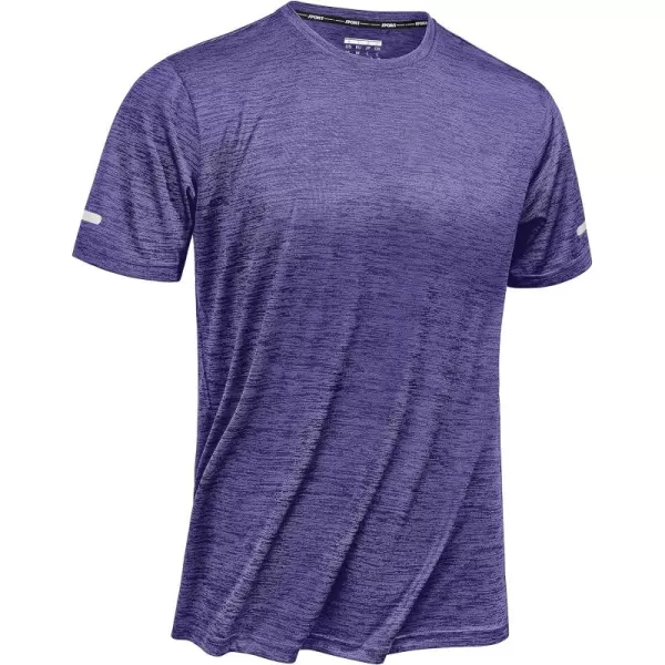 TACVASEN Mens Workout Shirts Short Sleeve Athletic Dry Fit Tshirts Shirts Running Gym Crewneck T-Shirts