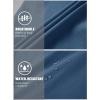 imageTACVASEN Mens Capri Pants 7 Pockets 34 Quick Dry WaterResistant Workout Cargo Hiking ShortsBlue Grey