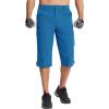 imageTACVASEN Mens Capri Pants 7 Pockets 34 Quick Dry WaterResistant Workout Cargo Hiking ShortsColor Blue