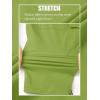 imageTACVASEN Mens Capri Pants 7 Pockets 34 Quick Dry WaterResistant Workout Cargo Hiking ShortsG Green