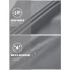 imageTACVASEN Mens Capri Pants 7 Pockets 34 Quick Dry WaterResistant Workout Cargo Hiking ShortsLight Grey