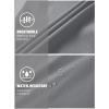 imageTACVASEN Mens Capri Pants 7 Pockets 34 Quick Dry WaterResistant Workout Cargo Hiking ShortsLight Grey
