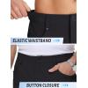 imageTACVASEN Mens Hiking Cargo Shorts 10quot with Zipper Pockets Mens Tactical Shorts Stretch Waist Casual Shorts Golf OutdoorBlack
