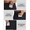 imageTACVASEN Mens Hiking Cargo Shorts 10quot with Zipper Pockets Mens Tactical Shorts Stretch Waist Casual Shorts Golf OutdoorBlack