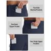 imageTACVASEN Mens Hiking Cargo Shorts 10quot with Zipper Pockets Mens Tactical Shorts Stretch Waist Casual Shorts Golf OutdoorNavy