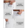 imageTACVASEN Mens Hiking Cargo Shorts 10quot with Zipper Pockets Mens Tactical Shorts Stretch Waist Casual Shorts Golf OutdoorWhite