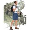 imageTACVASEN Mens Hiking Cargo Shorts Lightweight Quick Dry Water Resistant Stretch Golf Shorts for Outdoor Fishing TravelBlue Grey