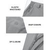 imageTACVASEN Mens Hiking Cargo Shorts Lightweight Quick Dry Water Resistant Stretch Golf Shorts for Outdoor Fishing TravelLight Grey