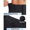 imageTACVASEN Mens Hiking Cargo Shorts Quick Dry Lightweight for Outdoor Golf Fishing Tactical Casual with Multi PocketsBlack