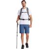 imageTACVASEN Mens Hiking Cargo Shorts Quick Dry Lightweight for Outdoor Golf Fishing Tactical Casual with Multi PocketsBlue Grey