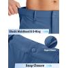 imageTACVASEN Mens Hiking Cargo Shorts Quick Dry Lightweight for Outdoor Golf Fishing Tactical Casual with Multi PocketsBlue Grey