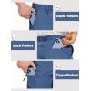 imageTACVASEN Mens Hiking Cargo Shorts Quick Dry Lightweight for Outdoor Golf Fishing Tactical Casual with Multi PocketsBlue Grey