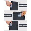 imageTACVASEN Mens Hiking Cargo Shorts Quick Dry Lightweight for Outdoor Golf Fishing Tactical Casual with Multi PocketsDark Grey