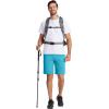 imageTACVASEN Mens Hiking Cargo Shorts Quick Dry Lightweight for Outdoor Golf Fishing Tactical Casual with Multi PocketsIce Blue