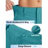 imageTACVASEN Mens Hiking Cargo Shorts Quick Dry Lightweight for Outdoor Golf Fishing Tactical Casual with Multi PocketsLake Blue