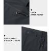 imageTACVASEN Mens Capri Pants Long Shorts Below Knee Cargo Shorts 34 Hiking Lightweight Quick Dry with Pockets for WorkoutDark Grey