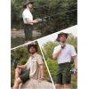 imageTACVASEN Mens Hiking Cargo Shorts 10quot with Zipper Pockets Mens Shorts Casual Stretch Waist Golf Shorts Outdoor SummerGreen