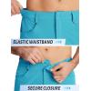 imageTACVASEN Mens Hiking Cargo Shorts 10quot with Zipper Pockets Mens Shorts Casual Stretch Waist Golf Shorts Outdoor SummerIce Blue