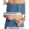 imageTACVASEN Mens Hiking Cargo Shorts 10quot with Zipper Pockets Mens Shorts Casual Stretch Waist Golf Shorts Outdoor SummerLight Blue
