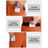 imageTACVASEN Mens Hiking Cargo Shorts 10quot with Zipper Pockets Mens Shorts Casual Stretch Waist Golf Shorts Outdoor SummerOrange