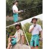 imageTACVASEN Mens Hiking Cargo Shorts 10quot with Zipper Pockets Mens Shorts Casual Stretch Waist Golf Shorts Outdoor SummerWater Blue