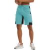imageTACVASEN Mens Hiking Cargo Shorts 10quot with Zipper Pockets Mens Shorts Casual Stretch Waist Golf Shorts Outdoor SummerWater Blue