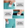 imageTACVASEN Mens Hiking Cargo Shorts 10quot with Zipper Pockets Mens Shorts Casual Stretch Waist Golf Shorts Outdoor SummerWater Blue