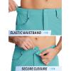 imageTACVASEN Mens Hiking Cargo Shorts 10quot with Zipper Pockets Mens Shorts Casual Stretch Waist Golf Shorts Outdoor SummerWater Blue