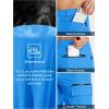 imageTACVASEN Mens Summer Outdoor Shorts Quick Dry Cargo Casual Work Hiking Shorts NO BeltAzure