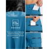 imageTACVASEN Mens Summer Outdoor Shorts Quick Dry Cargo Casual Work Hiking Shorts NO BeltBluegreen