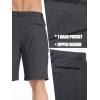 imageTACVASEN Mens Summer Outdoor Shorts Quick Dry Cargo Casual Work Hiking Shorts NO BeltGrey