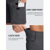 imageTACVASEN Mens Summer Outdoor Shorts Quick Dry Cargo Casual Work Hiking Shorts NO BeltGrey