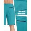 imageTACVASEN Mens Summer Outdoor Shorts Quick Dry Cargo Casual Work Hiking Shorts NO BeltLakeblue