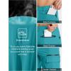 imageTACVASEN Mens Summer Outdoor Shorts Quick Dry Cargo Casual Work Hiking Shorts NO BeltLakeblue