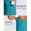 imageTACVASEN Mens Summer Outdoor Shorts Quick Dry Cargo Casual Work Hiking Shorts NO BeltLakeblue