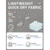 imageTACVASEN Mens Summer Outdoor Shorts Quick Dry Cargo Casual Work Hiking Shorts NO BeltLight Grey