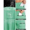 imageTACVASEN Mens Summer Outdoor Shorts Quick Dry Cargo Casual Work Hiking Shorts NO BeltMintgreen