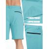 imageTACVASEN Mens Summer Outdoor Shorts Quick Dry Cargo Casual Work Hiking Shorts NO BeltWaterblue