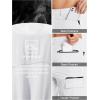 imageTACVASEN Mens Summer Outdoor Shorts Quick Dry Cargo Casual Work Hiking Shorts NO BeltWhite