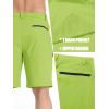 imageTACVASEN Mens Summer Outdoor Shorts Quick Dry Cargo Casual Work Hiking Shorts NO BeltYellowgreen