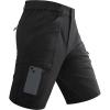 imageTACVASEN Mens Cargo Shorts Quick Dry Lightweight Elastic Waist 5 Zipper Pockets 10quot Shorts Outdoor Fishing Hiking GolfBlack