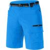 imageTACVASEN Mens Summer Outdoor Shorts Quick Dry Cargo Casual Work Hiking Shorts NO BeltAzure