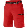 imageTACVASEN Mens Summer Outdoor Shorts Quick Dry Cargo Casual Work Hiking Shorts NO BeltTomatored