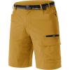 imageTACVASEN Mens Summer Outdoor Shorts Quick Dry Cargo Casual Work Hiking Shorts NO BeltTurmeric