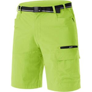 imageTACVASEN Mens Summer Outdoor Shorts Quick Dry Cargo Casual Work Hiking Shorts NO BeltYellowgreen