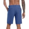 imageTACVASEN Mens Golf Shorts 9quot Stretch Dress Work Shorts Quick Dry Lightweight Casual Flat Front Shorts with 4 PocketsBlue Gray