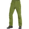 imageTACVASEN Mens Hiking Pants Fleece Lined Cargo Work Pants with 5 Pockets for Fishing Camping TravelD Bright Green