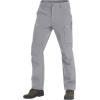 imageTACVASEN Mens Hiking Pants Fleece Lined Cargo Work Pants with 5 Pockets for Fishing Camping TravelLight Grey